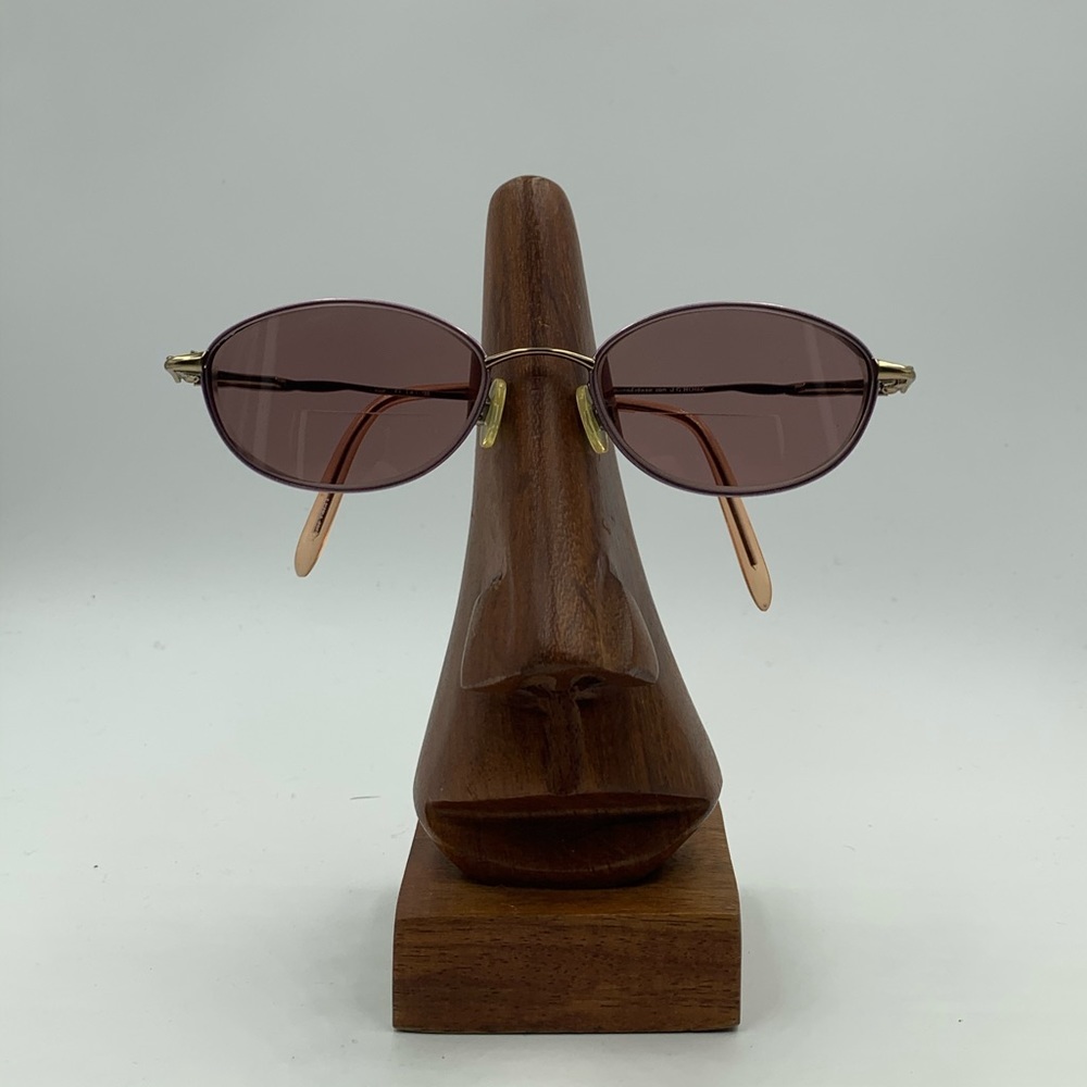 JG Hook Purple/Gold Oval Sunglasses Frames